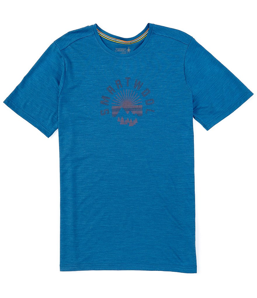SmartWool Merino Sport 150 Sunrise Mountains Performance Short-Sleeve Graphic Tee