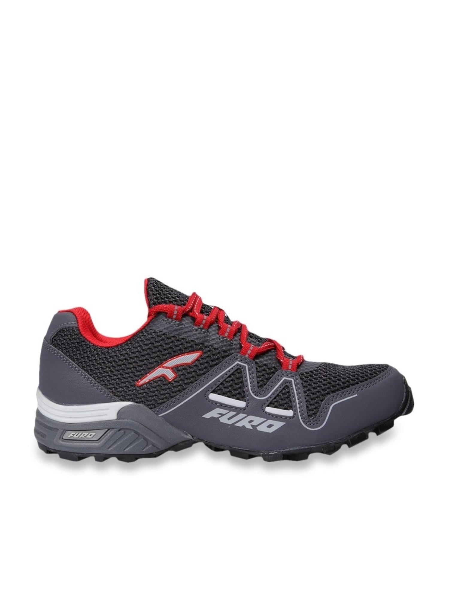 Furo by Red Chief Men's Grey Hiking Shoes