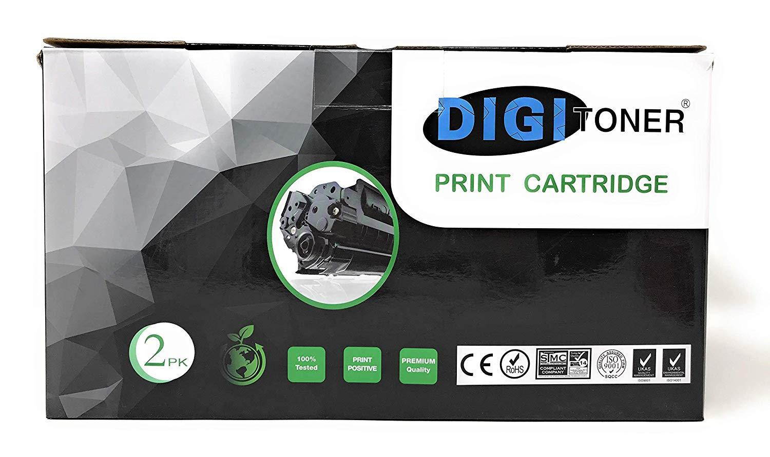 DIGITONER Toner Cartridge Compatible with Brother TN580 TN650 DCP-8070D/8080DN/8085DN/HL-5350DNLT/5370DW/5370DWT/5380DN/MFC-8380DN/8680DN/8690DW/8880DN/8890DW [2 Pack]