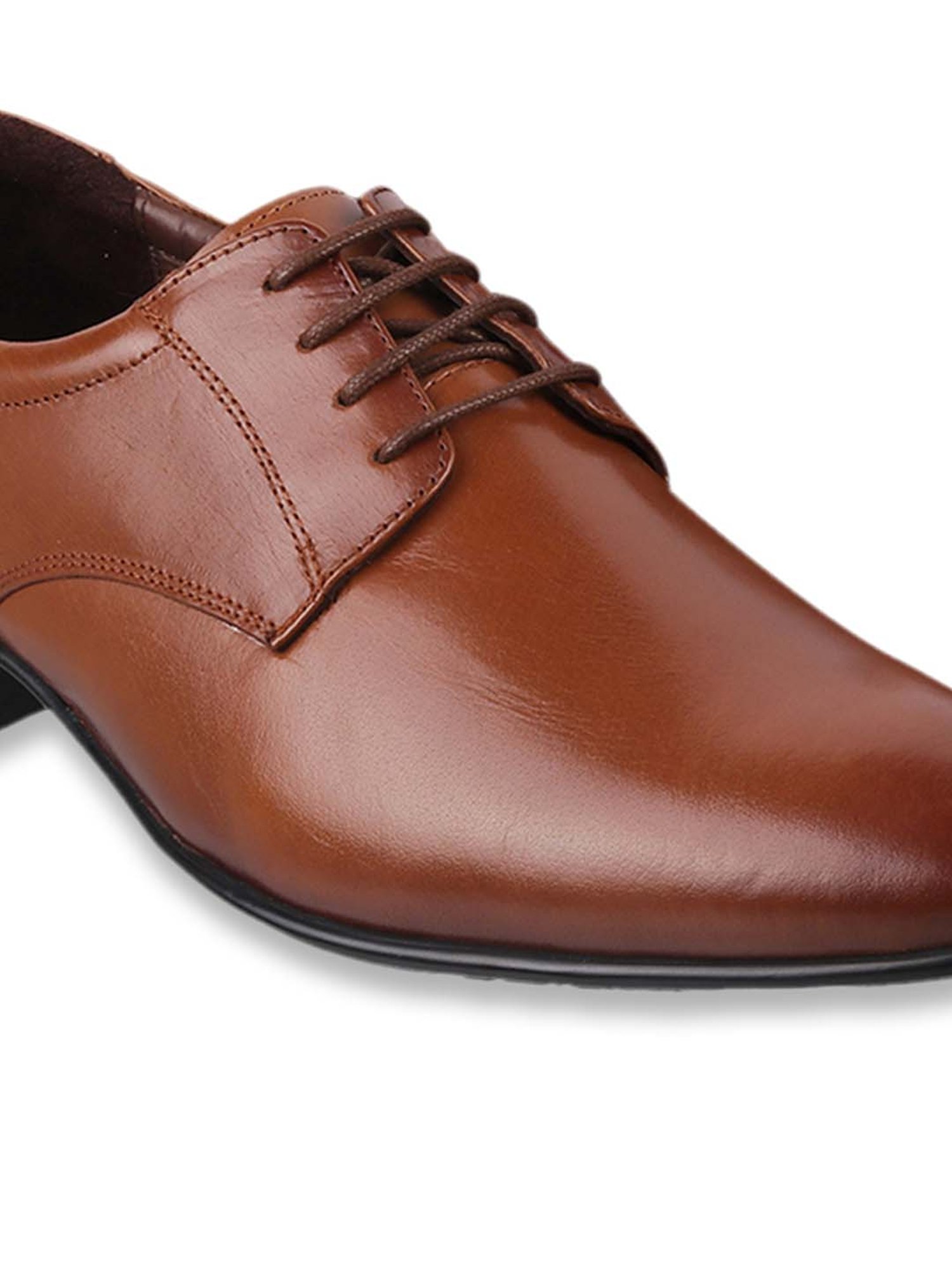 Metro Men's Tan Shoe Lace-up