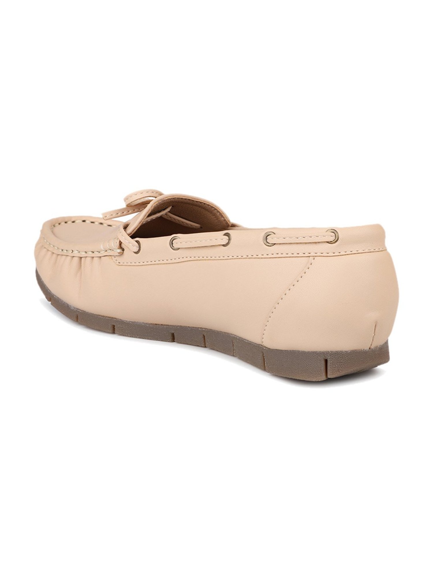 Design Crew Women's Beige Casual Loafers