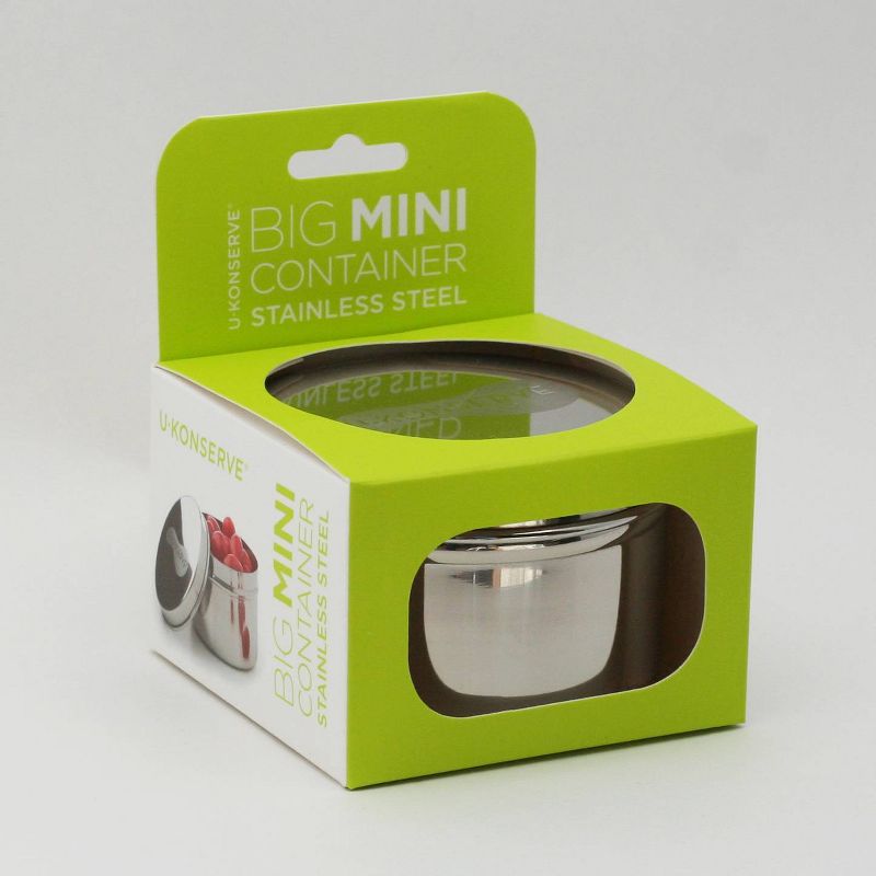 U-Konserve Big Mini Stainless Steel Food-Storage Container Round 7oz