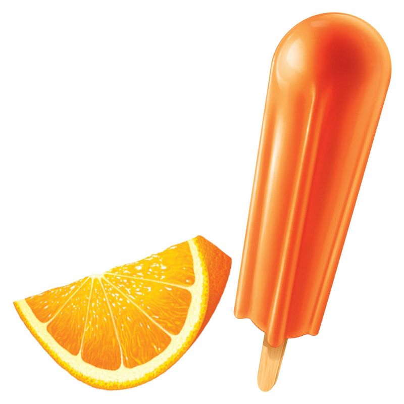 Popsicle Sugar Free Orange Cherry and Grape Frozen Pops - 32ct