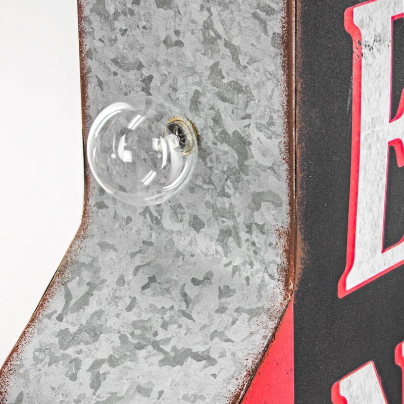 Vintage Open LED Marquee Arrow Sign Black - Crystal Art Gallery