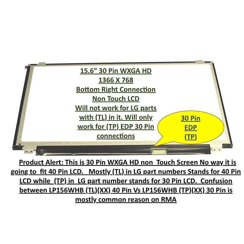 Generic New 156 HD Screen Compatible with  Probook 450 G2 Laptop Replacement LED LCD