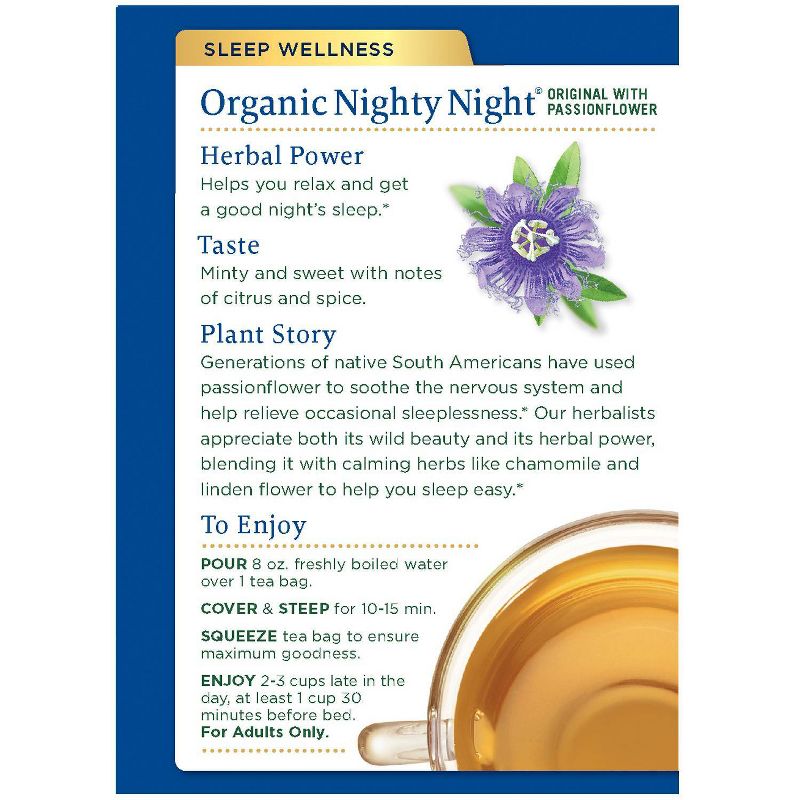 Nighty Night Tea Bags-From Traditional Medicinals - 16ct