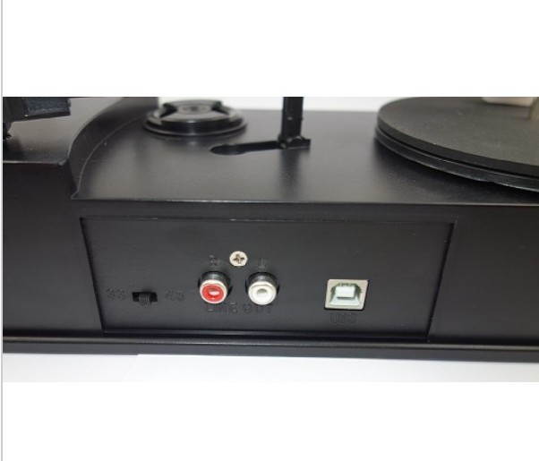 EC008B USB Portable Mini Phonograph Turntable Vinyl Audio Player Support Turntable Convert LP Record to CD MP3