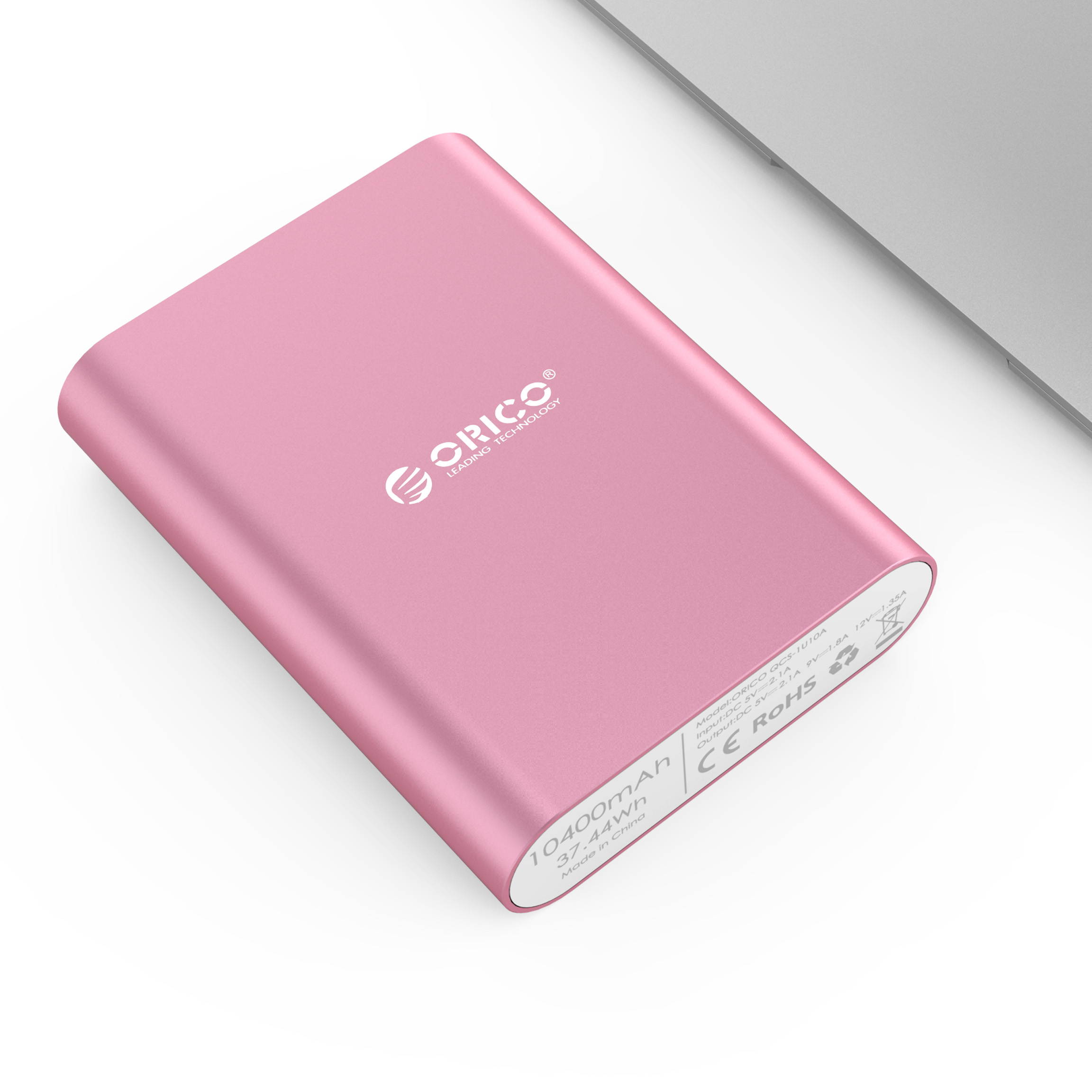 ORICO QC2.0 Power Bank 10400mA High Capacity Universal Portable Quick Charger For Iphone 6/6S/6SPlus Galaxy S6/S6 Edge/Note 4/Note Edge,Droid Turbo,Moto X,HTC One M8/M9,Tablet and More -PK (Q1)