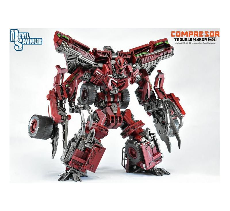DS-03 Compresor | Devil Saviour Construction Combiner Action figures