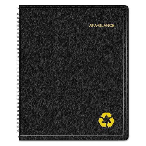 Recycled Weekly/Monthly Professional Appointment Book, 6-7/8 X 8-3/4,