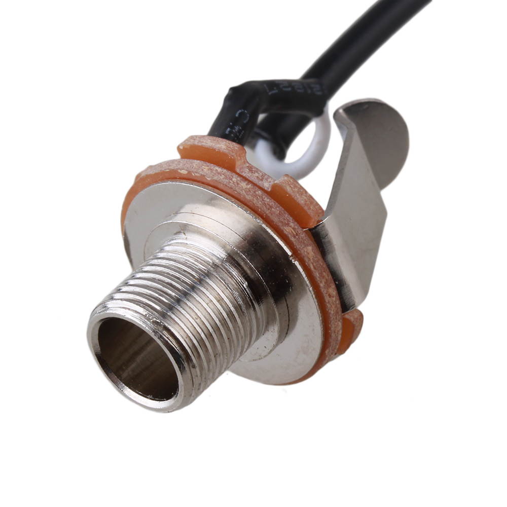 BQLZR Piezo Transducer Microphone Pickup Jack Mic Contact for Guitar DIY