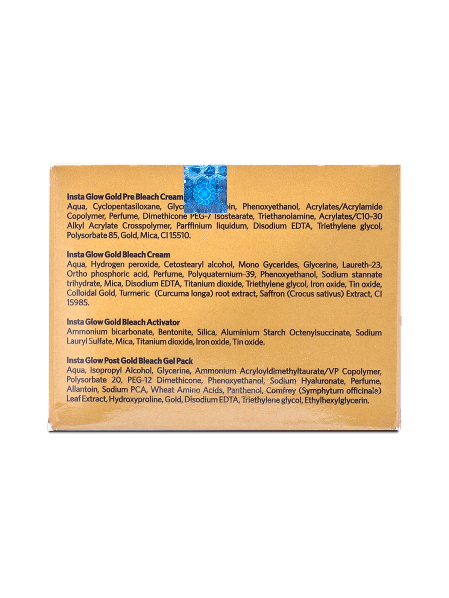 VLCC Papaya Fruit Facial Kit & Insta Glow Gold Bleach Combo