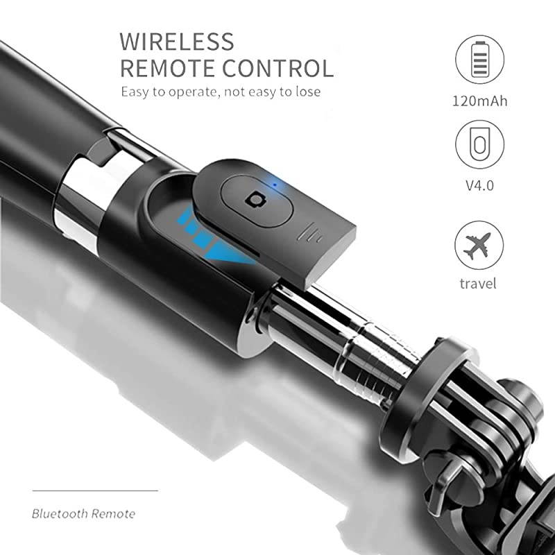 Stick Tripod with Wireless Bluetooth Remote 3 in 1 Detachable Tripod Stick for iPhone 1111 Pro MaxXXRXSXS MAX87Galaxy S10S9 PlusS8 PlusNote 108