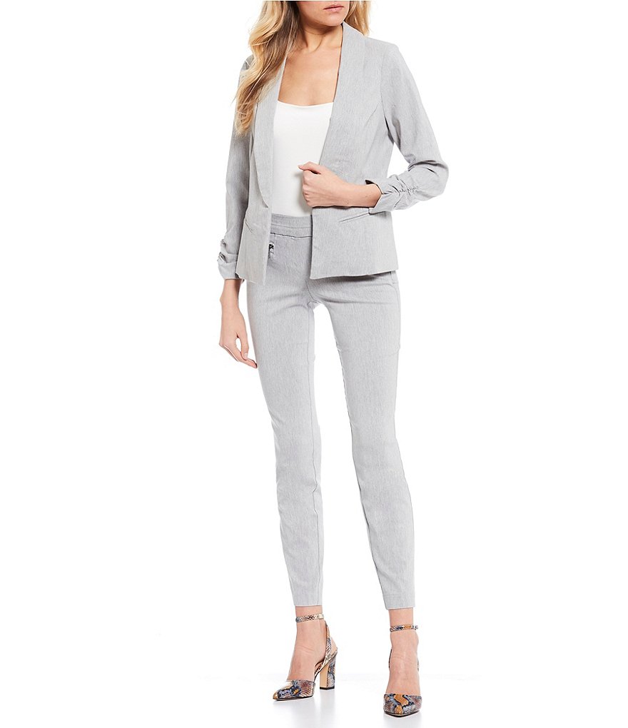 Takara Ruched 3/4 Sleeve Millennium Blazer