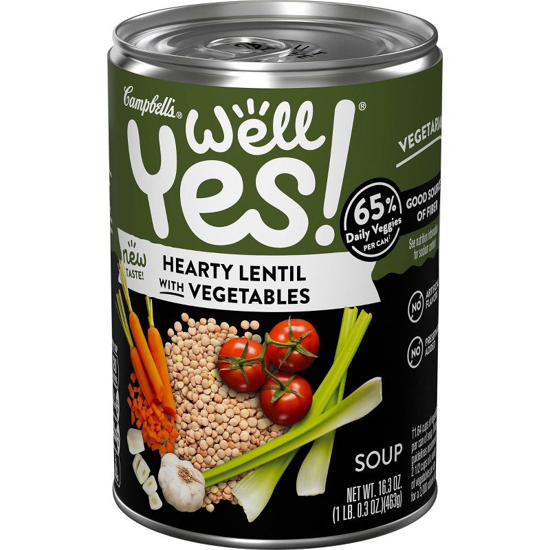 Campbell's Well Yes! Hearty Lentil Soup 16.3oz