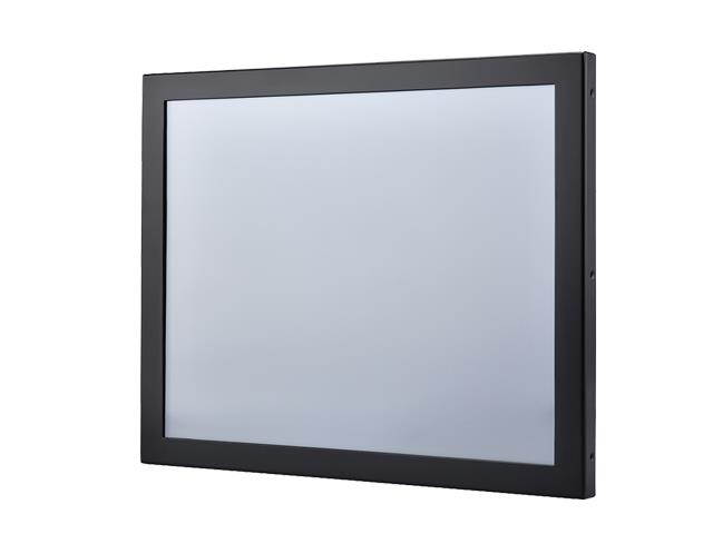 17" Industrial Panel PC,All in One Computer,Intel Celeron 3855U,Windows 7/10,Linux,10 Points Capacitive Touch Screen,(Black),[1VGA/3USB2/1USB3/1LAN/3COM/FAN],(8G RAM/64G SSD)