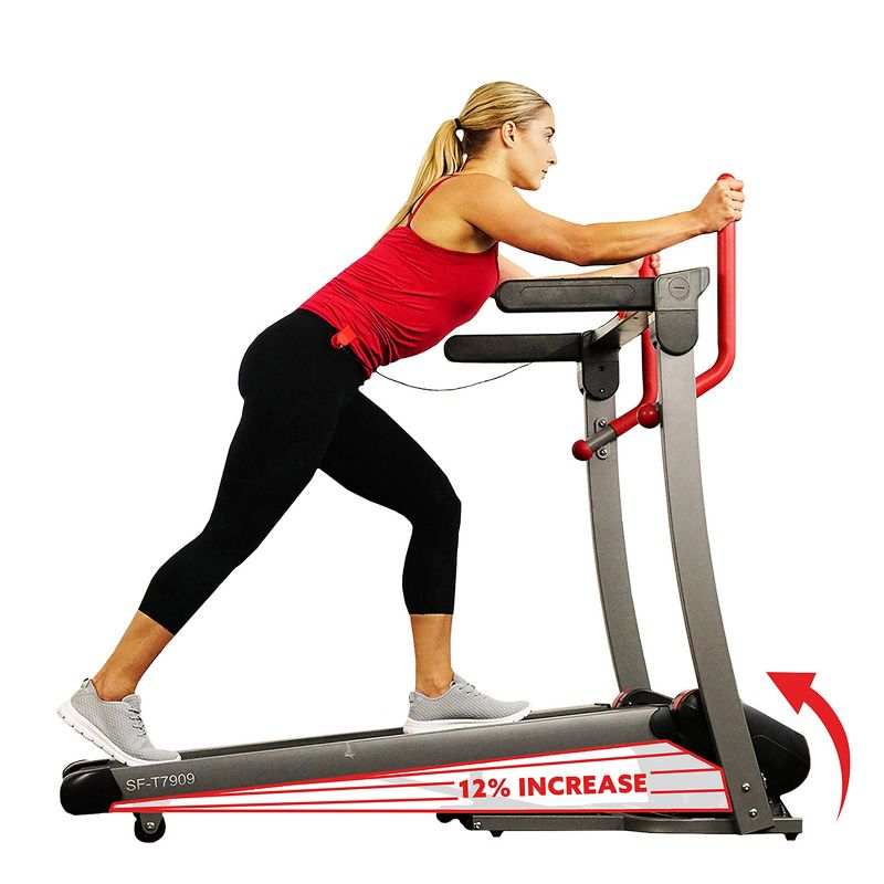 Sunny Health & Fitness Incline Treadmill with Bluetooth