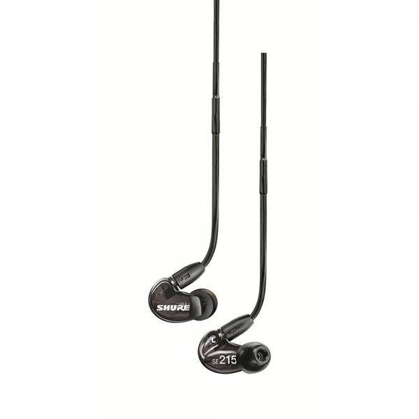 Shure Isolating MicroDriver Earphones In-Ear Stereo Headphones, Black