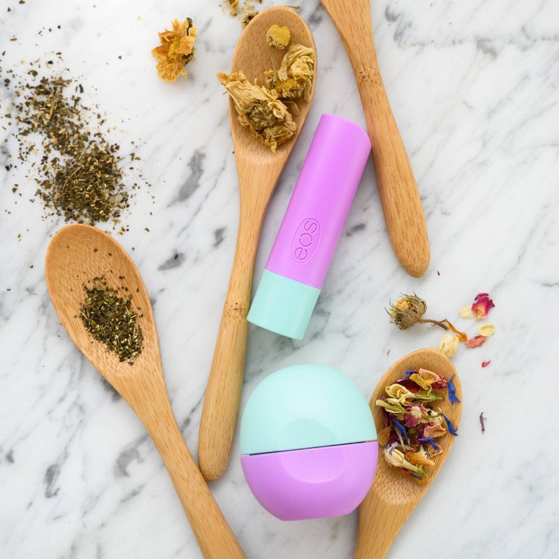 eos flavorlab Lip Balm Sticks - Beach Coconut & Eucalyptus - 2pk/0.280z