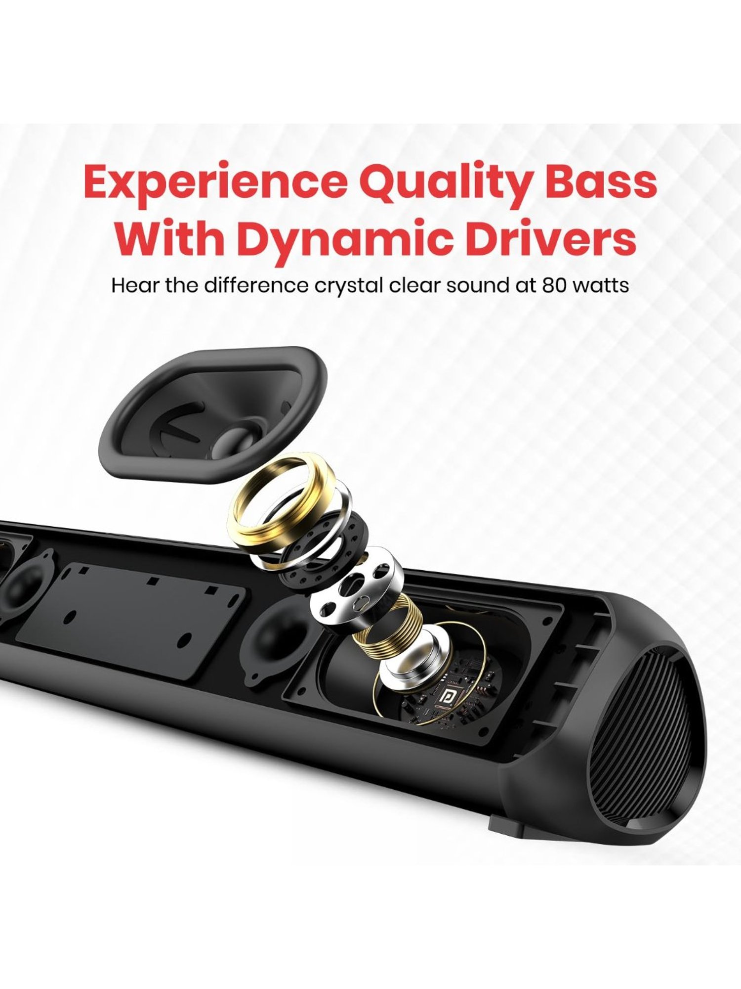 JBL Bar 2.1 Deep Bass Soundbar with Wireless Subwoofer (Black)