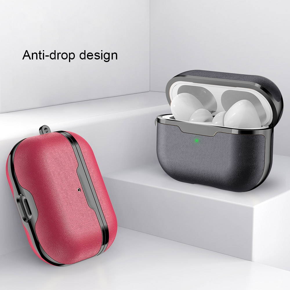 Protective Cover Case Compatible with AirPods Pro with Carabiner