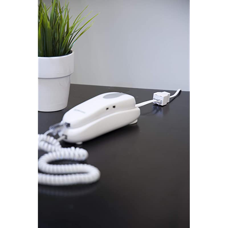 Duplex inLine Coupler 2 Pack Ideal for Answering Machines Modems Fax Machines Caller ID Displays Ideal for Home or Office Discreet Design All Brands White 46065