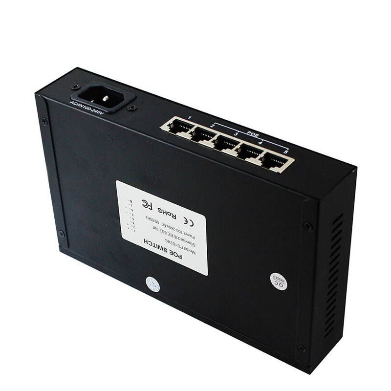 EDUP EP-PS1024S 4 port POE Switch 802.3af standard 10/100Mbps 48V