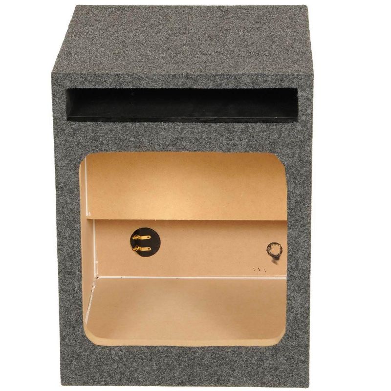 Q Power HD112 12" Single Heavy Duty Vented Square Subwoofer Sub Enclosure Box
