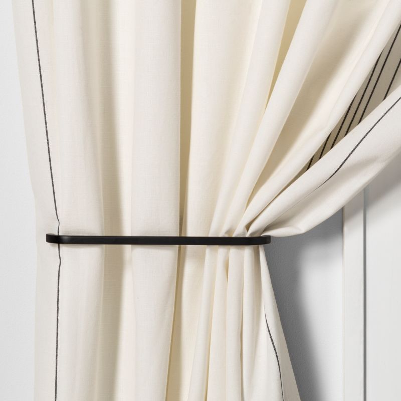 Loft by Umbra 36"-66" Soft Square Curtain Rod Set Oil Rubbed Bronze