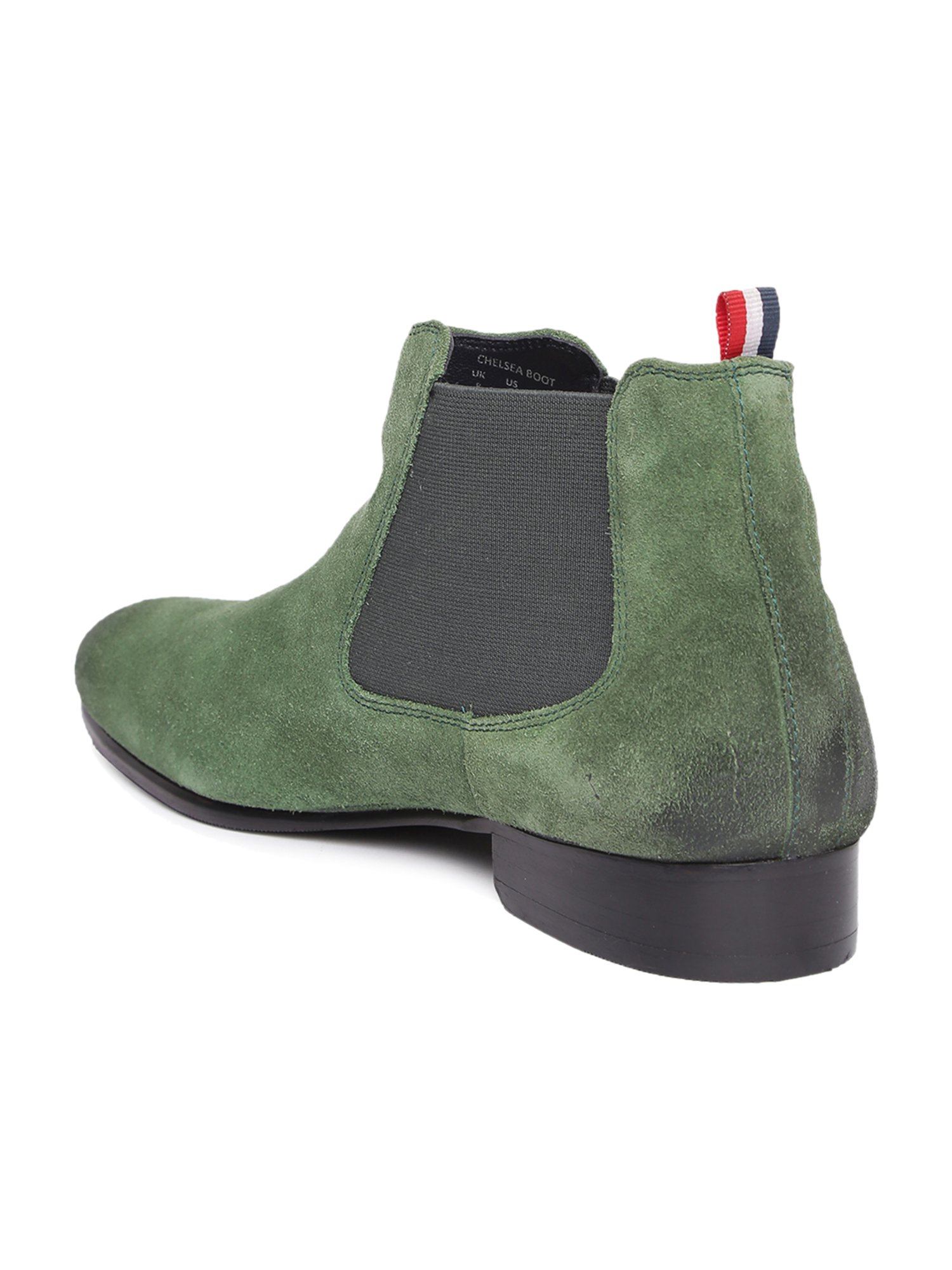 Gabicci Men's Olive Chelsea Boots