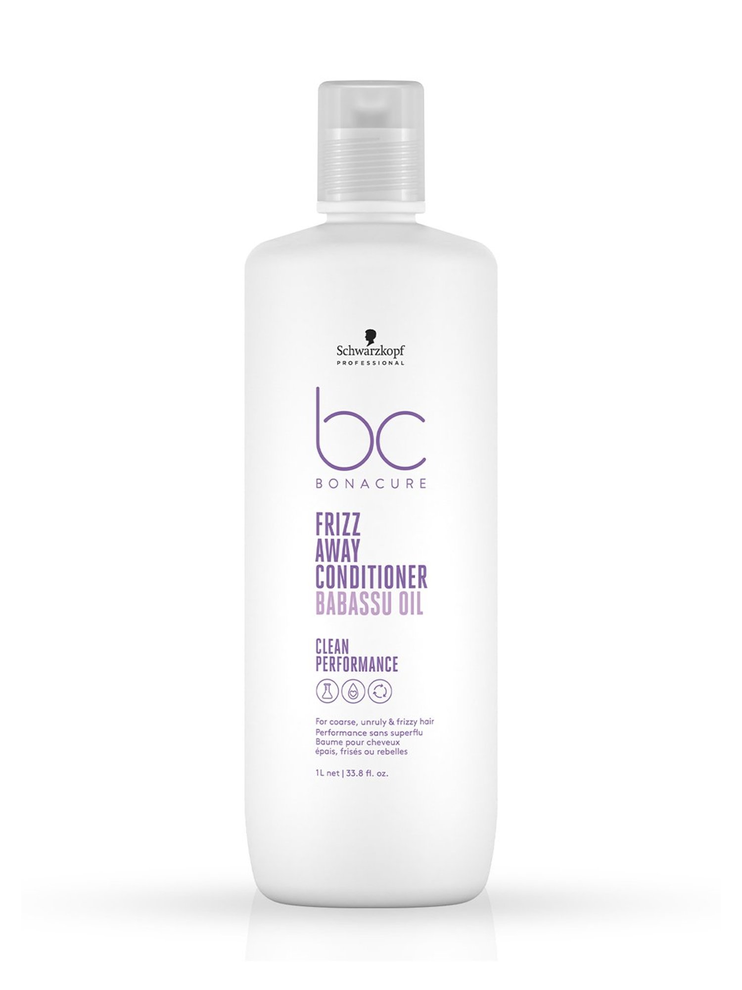 Schwarzkopf Professional Bonacure Frizz Away Conditioner with Babassu Oil - 1000 ml