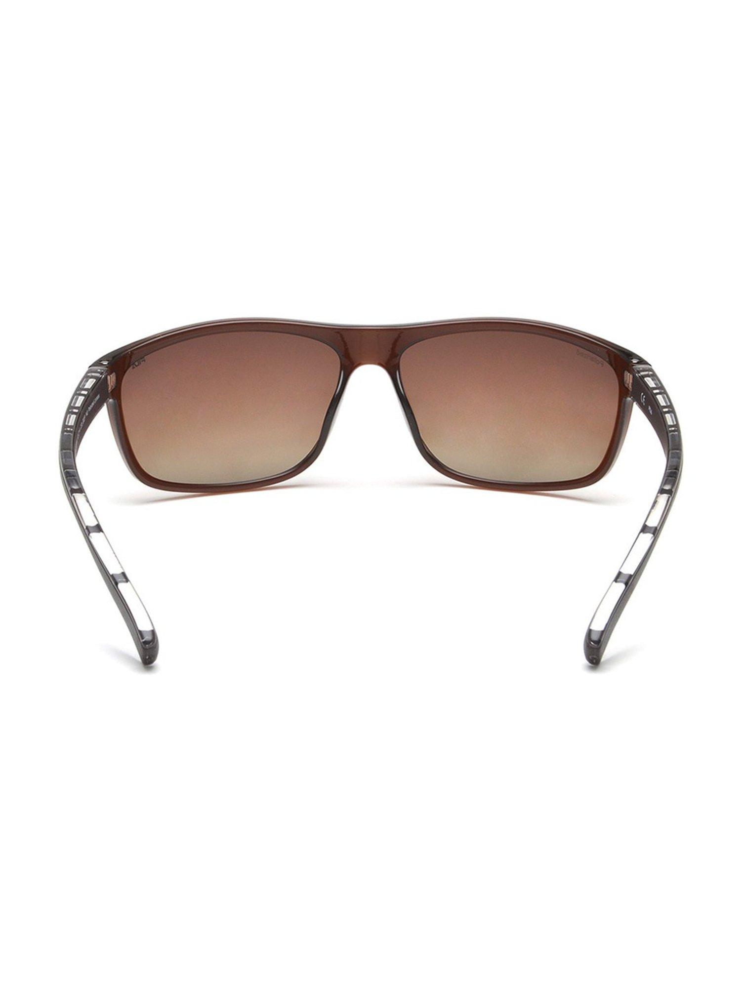 Fila Brown Rectangular UV Protection Unisex Sunglasses
