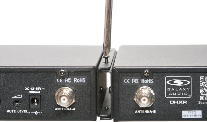 Galaxy Audio DHXR/HH65 Handheld Wireless Microphone System - N (518-542 MHz)