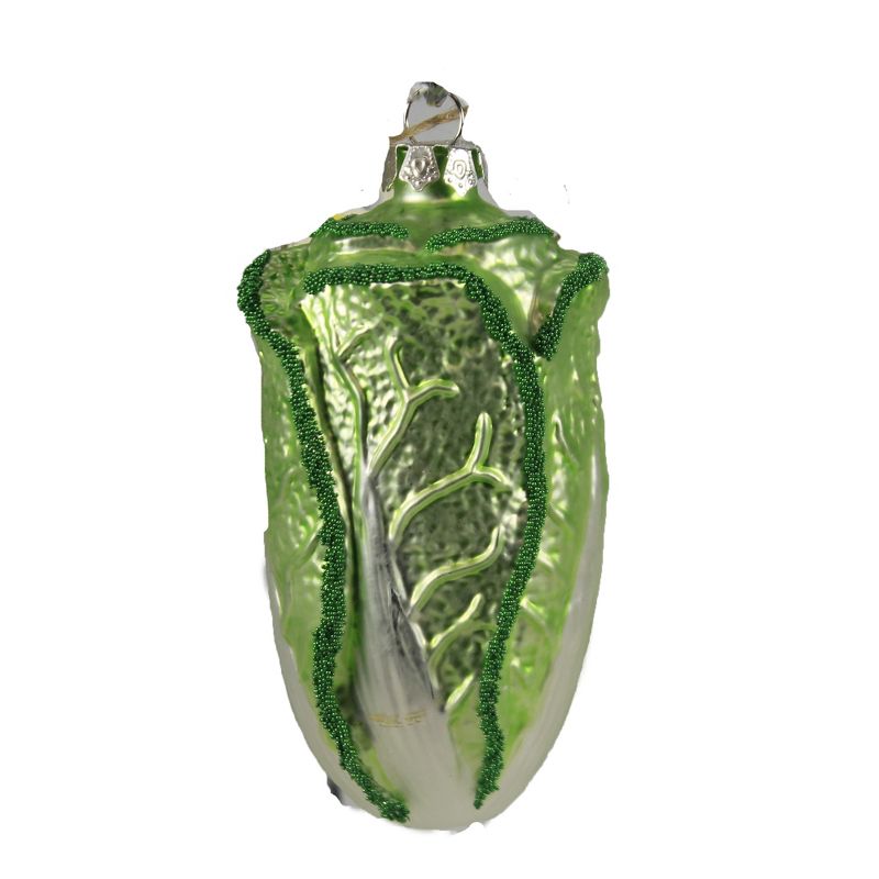 Holiday Ornament 4.25" Romaine Lettuce Salad Farm Diet Food Greens  -  Tree Ornaments
