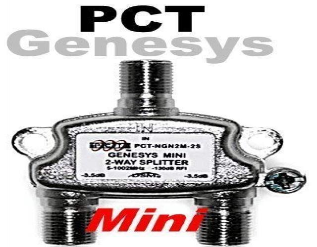 PCT Genesys 2-way Mini 1Ghz Splitter