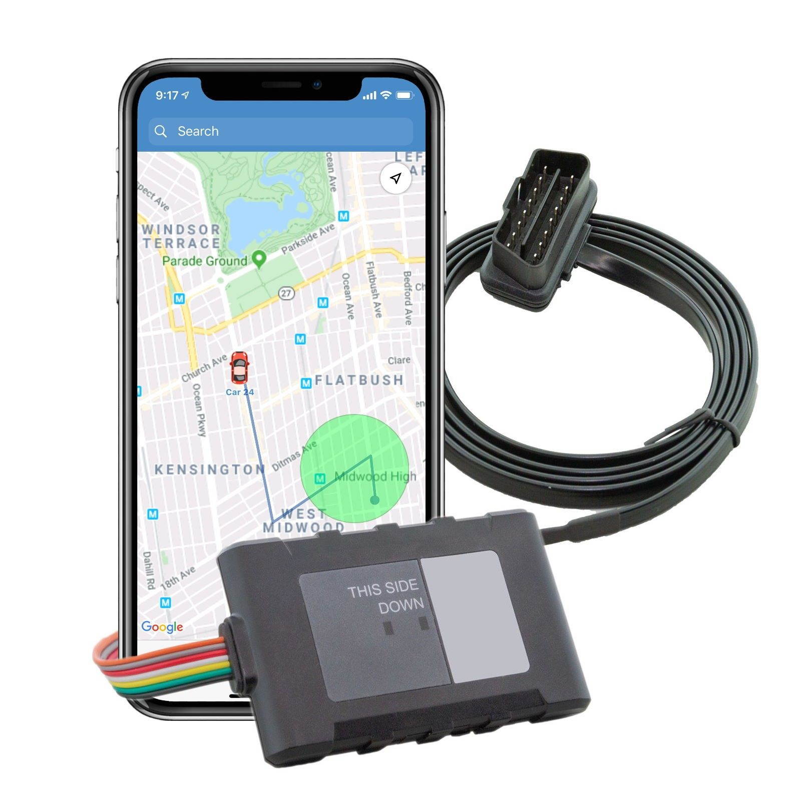 Livewire 4 GPS Tracker with OBD Connector Without Professional Installation. Subscription Required!