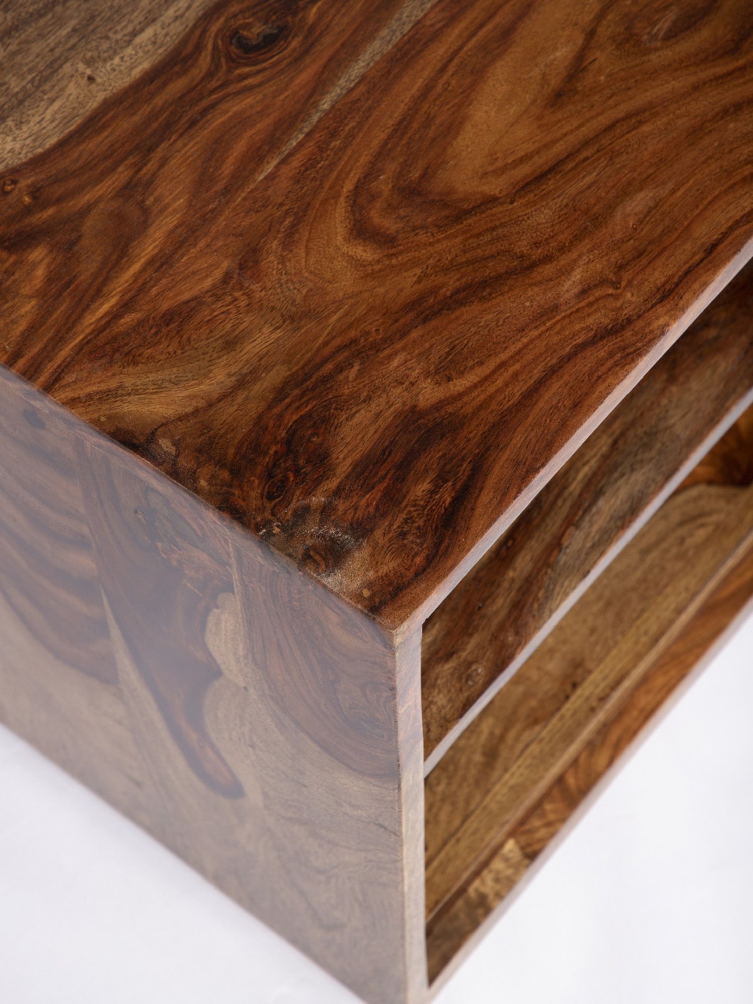 Ikiriya Allen Brown Wood TV Entertainment Unit