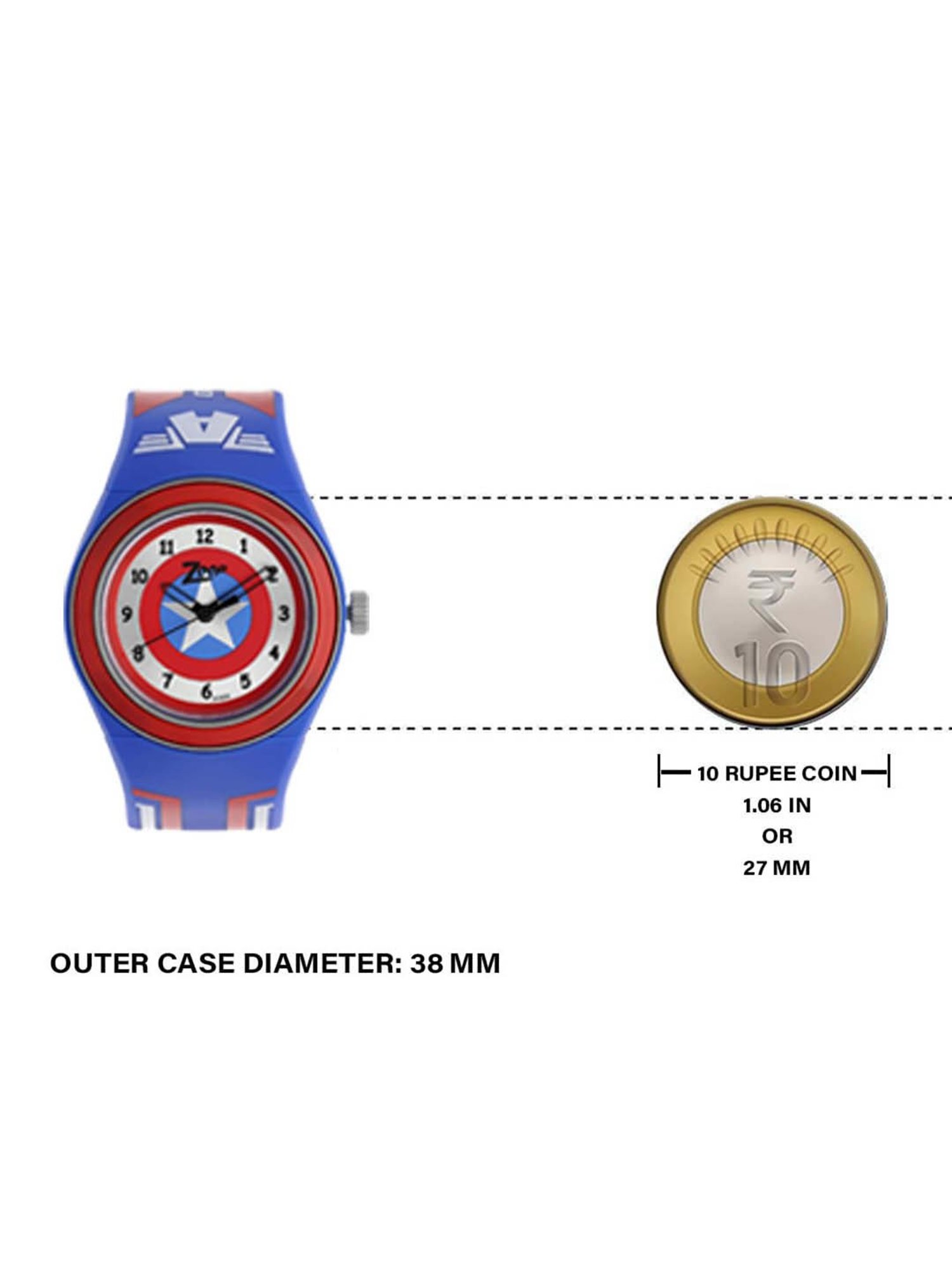 Zoop NSC4048PP18 Avengers Infinity Wars Analog Watch for Kids