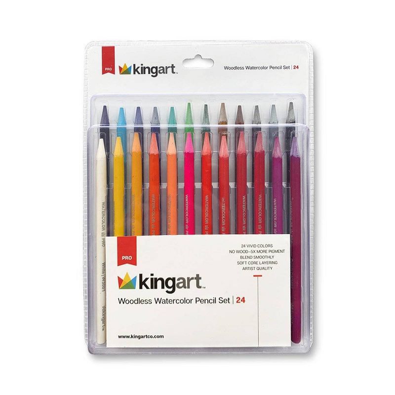 Kingart 77ct Paint Sketch Draw w/Pad Set