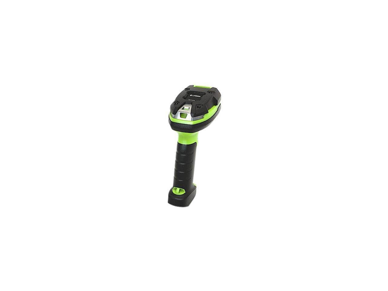 Zebra LI3678 Series industrial barcode scanner LI3678-SR Ultra-Rugged Handheld Barcode Scanner Wireless Connectivity - 1D - Imager - Bluetooth - Industrial Green, Black
