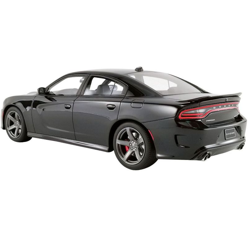 2019 Dodge Charger SRT Hellcat Pitch Black "USA Exclusive" Series 1/18 Model Car by GT Spirit for ACME