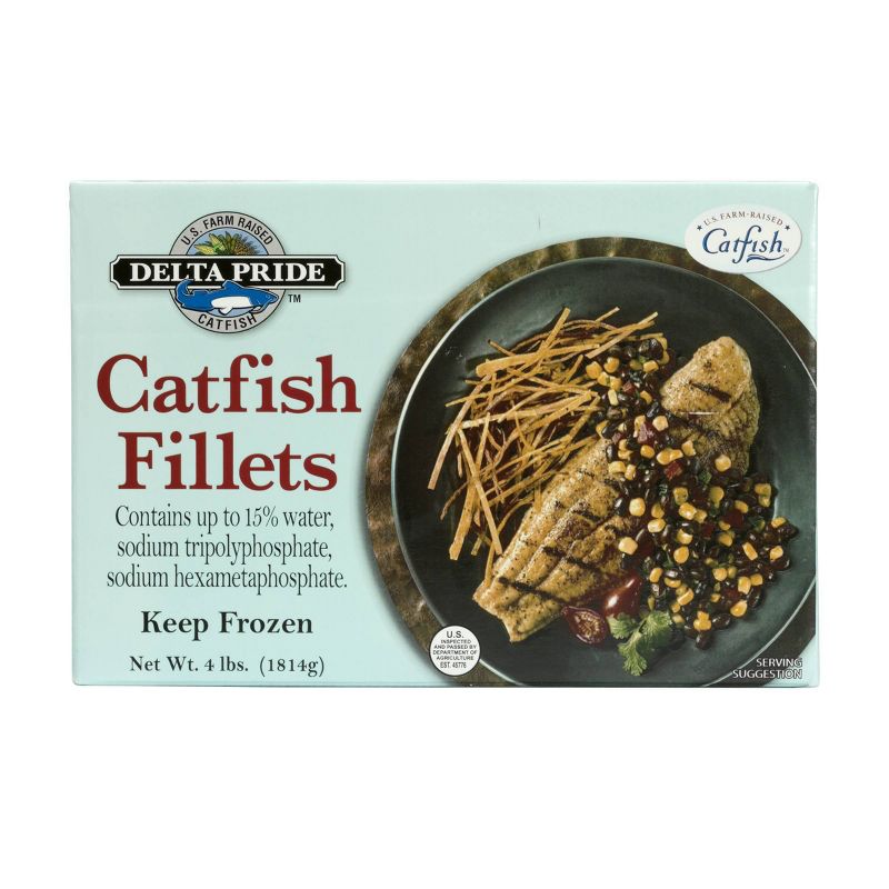 Delta Pride Catfish Fillets - Frozen - 64oz