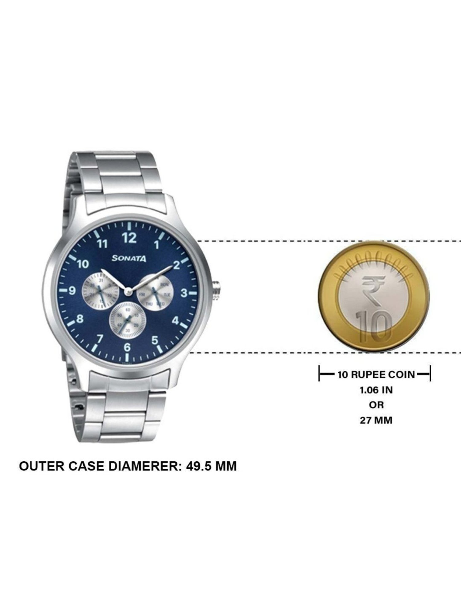 Sonata Versatyle NS7140SM02 Analog Watch for Men