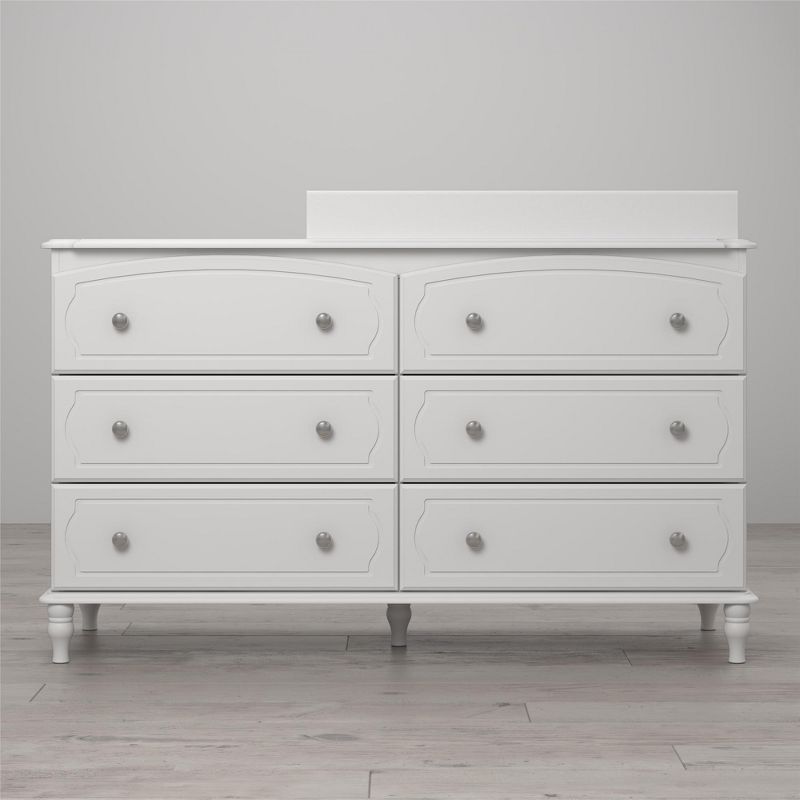 Rowan Valley Laren 6 Drawer Changing Table, White