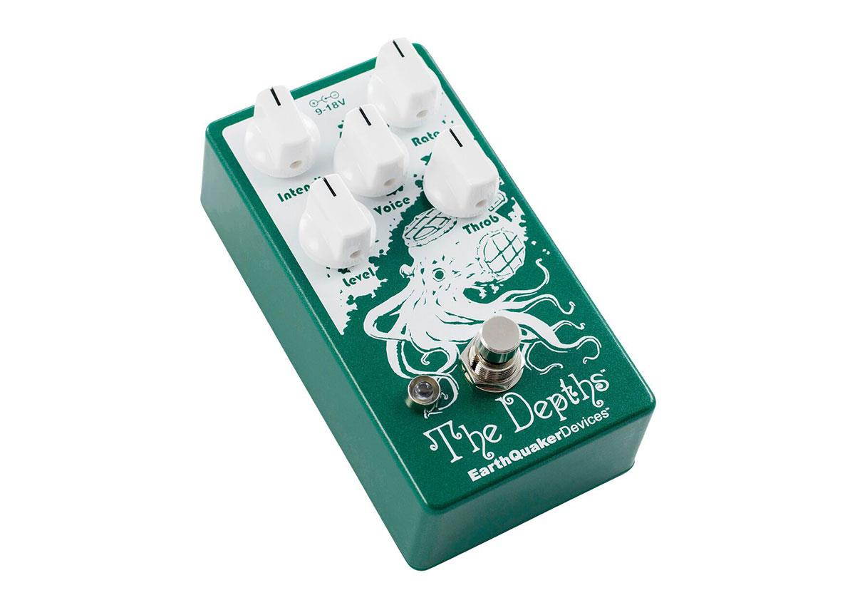 EarthQuaker Devices The Depths V2 Optical Vibe Effects Pedal