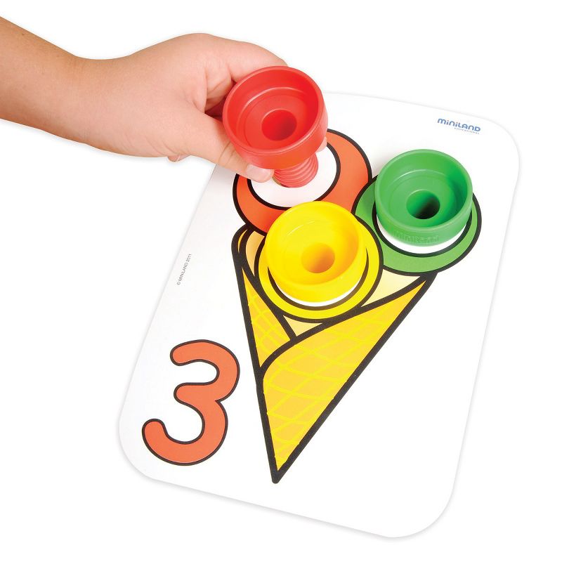 Miniland Edutional Nuts, Bolts and Pattern Cards Class Set