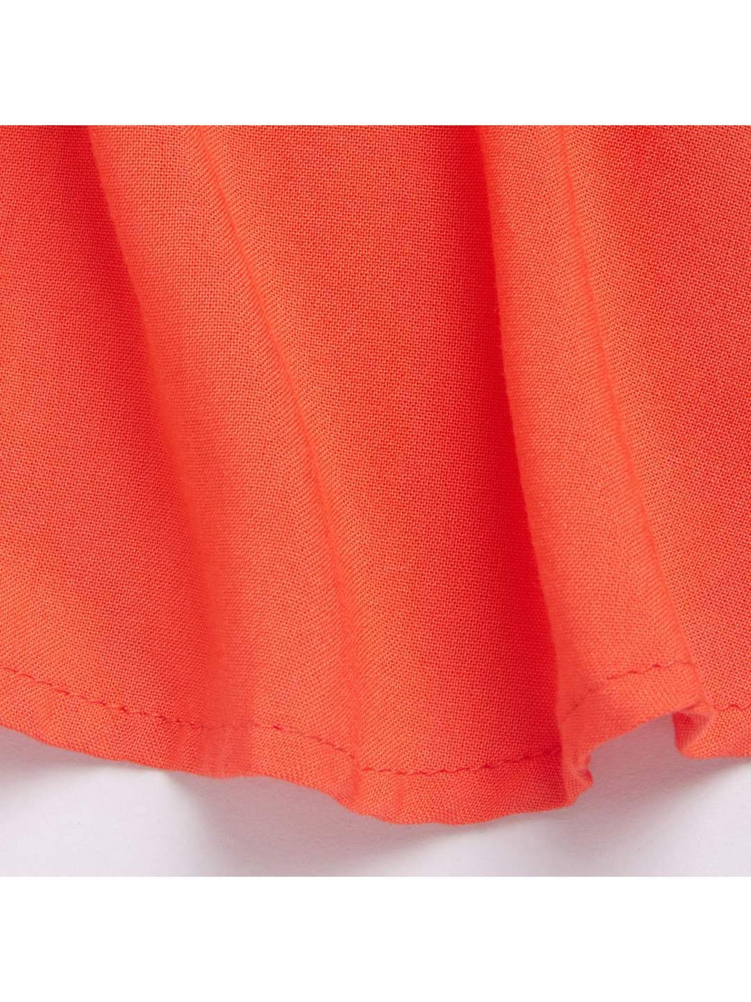 The Magic Wand Kids Red Regular Fit Dress