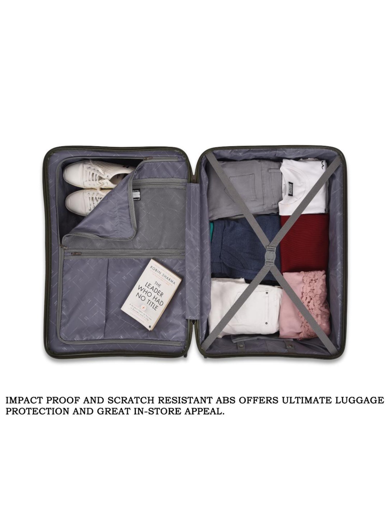 it luggage Spontaneous Beige Combo-28 & 24 inches Expandable Hardsided Luggage Trolley with TSA Lock