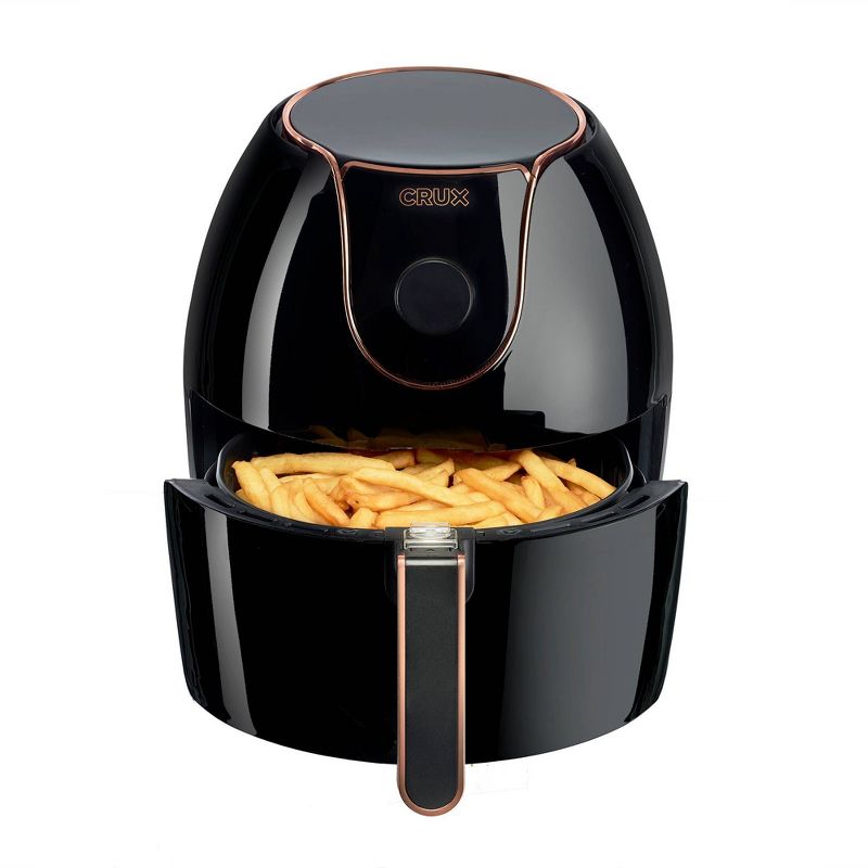 CRUX 5.3qt Convection Air Fryer - Black