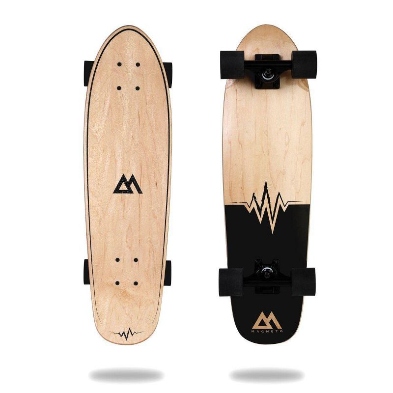Magneto Boards 27.5" Mini Cruiser Skateboard - Heart Beat